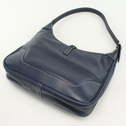 Used Hermes shoulder bag ladies brand HERMES trim 31 navy USDHE109390011