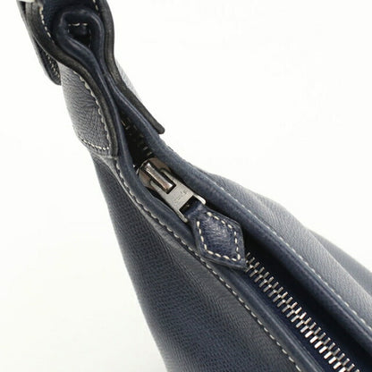 Used Hermes shoulder bag ladies brand HERMES trim 31 navy USDHE109390011