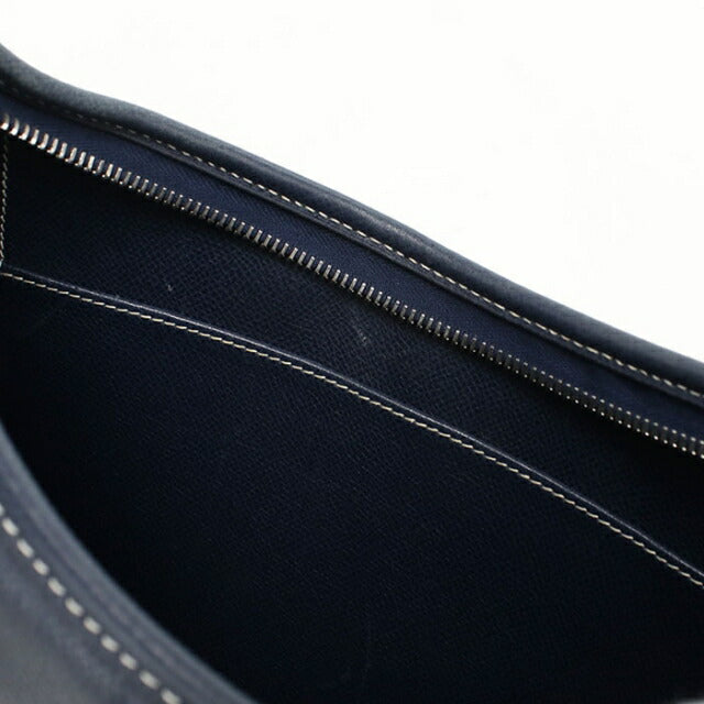 Used Hermes shoulder bag ladies brand HERMES trim 31 navy USDHE109390011