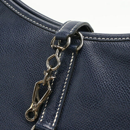 Used Hermes shoulder bag ladies brand HERMES trim 31 navy USDHE109390011