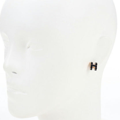 中古 エルメス ピアス レディース ブランド HERMES ポップ H ブラック アクセサリー USDHE112467011