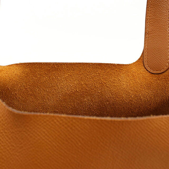 Used Hermes Handbag Unisex Brand HERMES Picotan Lock PM Tresage Gold USDHE115394011
