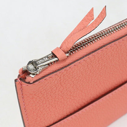 中古 エルメス 長財布二折 レディース ブランド HERMES  ドゴンデュオ ピンク USDHE118691011
