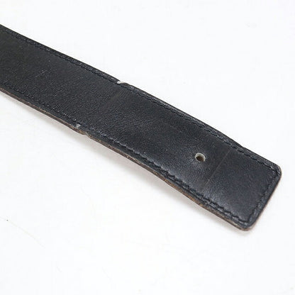 中古 エルメス ベルト ユニセックス ブランド HERMES  コンスタンス Hベルト ブラック USDHE119549011