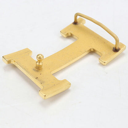 中古 エルメス ベルト ユニセックス ブランド HERMES  コンスタンス Hベルト ブラック USDHE119549011