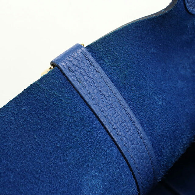 Used Hermes Handbag Unisex Brand HERMES Picotan Lock PM Blue USDHE120303011
