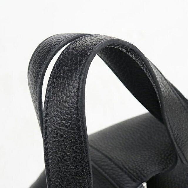 中古 エルメス ハンドバッグ ユニセックス ブランド HERMES  ピコタンロックPM ブラック USDHE121053011