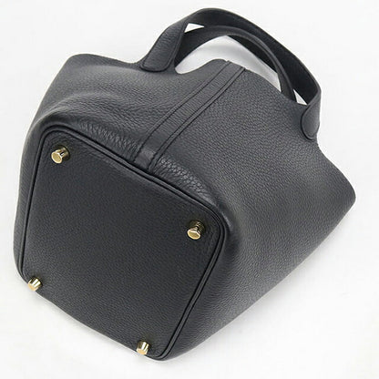 Used Hermes Handbag Unisex Brand HERMES Picotan Lock PM Black USDHE121059011