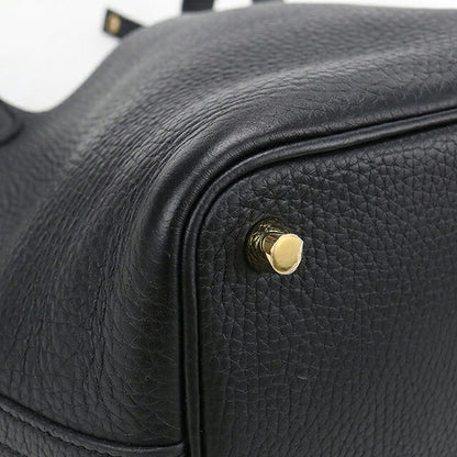 Used Hermes Handbag Unisex Brand HERMES Picotan Lock PM Black USDHE121059011