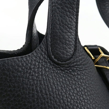 Used Hermes Handbag Unisex Brand HERMES Picotan Lock PM Black USDHE121059011