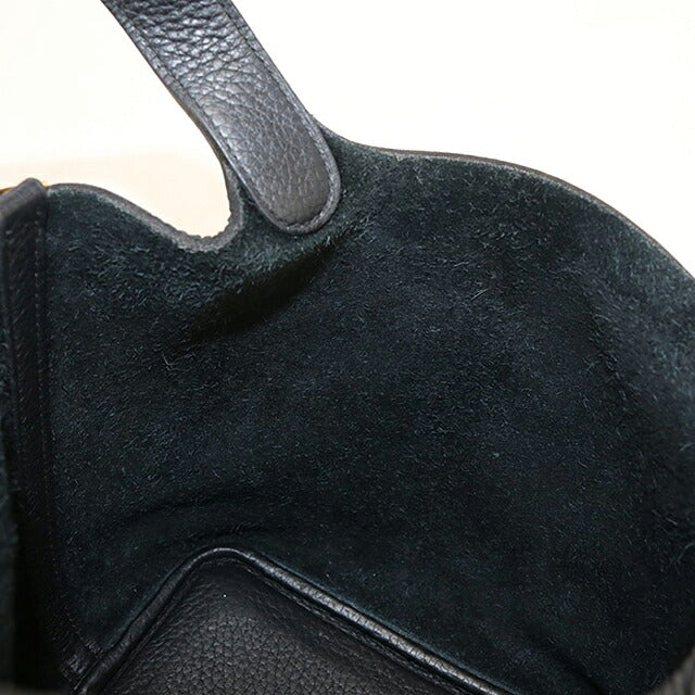 Used Hermes Handbag Unisex Brand HERMES Picotan Lock PM Black USDHE121059011