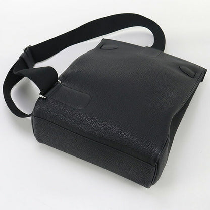 Used Hermes Body Bag Unisex Brand HERMES Akkad GM Black Bag USDHE88092011