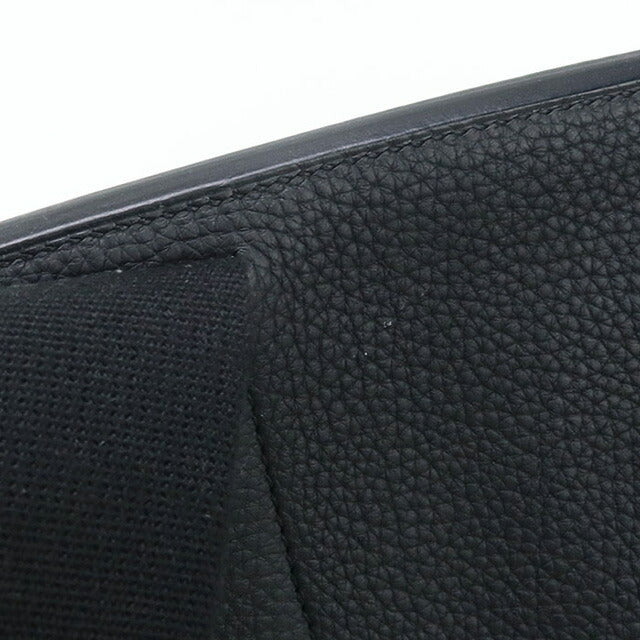 Used Hermes Body Bag Unisex Brand HERMES Akkad GM Black Bag USDHE88092011