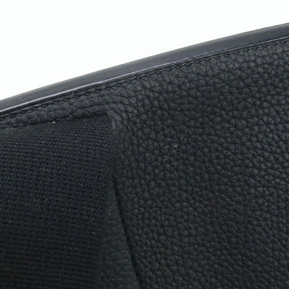 Used Hermes Body Bag Unisex Brand HERMES Akkad GM Black Bag USDHE88092011