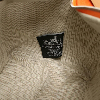 二手 Hermes Pouch 女士品牌 HERMES Brid A 黑色 PM 橙色包 USDHE90937011