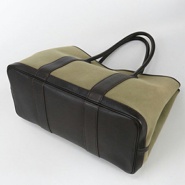 二手 Hermes 手提包 女士品牌 HERMES Garden Party PM 卡其色包 USDHE92349011