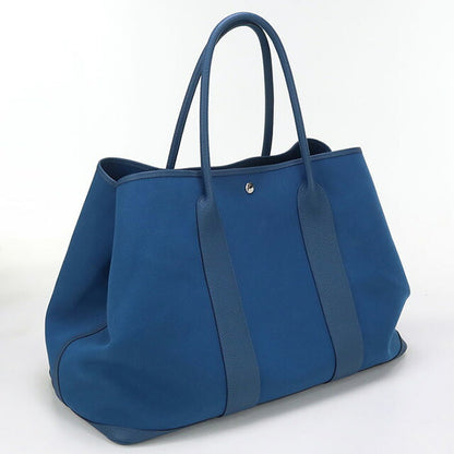 二手 Hermes 手提包男女通用品牌 HERMES Garden Party GM HE95141 蓝色包 USDHE95141011