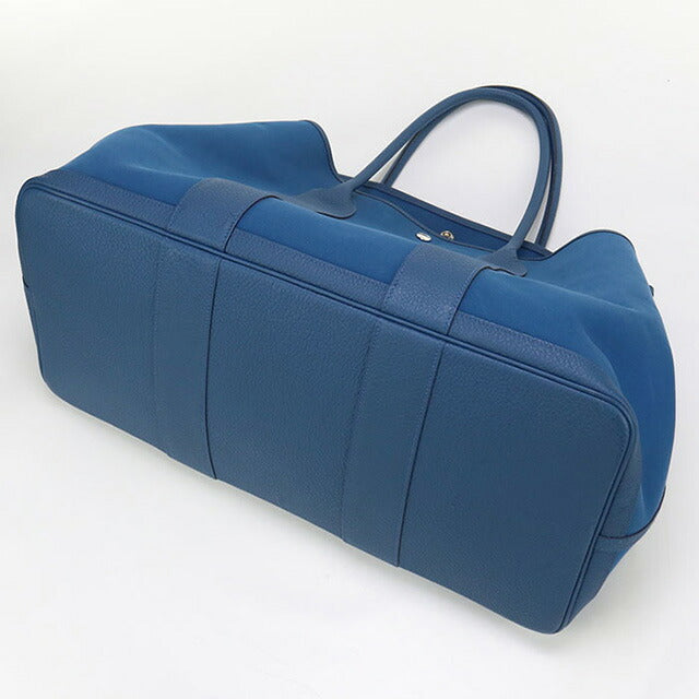 二手 Hermes 手提包男女通用品牌 HERMES Garden Party GM HE95141 蓝色包 USDHE95141011