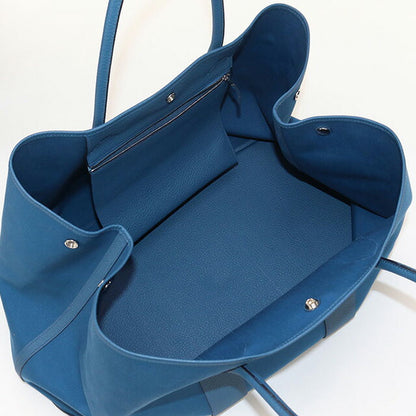 二手 Hermes 手提包男女通用品牌 HERMES Garden Party GM HE95141 蓝色包 USDHE95141011