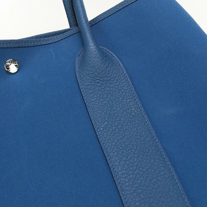 二手 Hermes 手提包男女通用品牌 HERMES Garden Party GM HE95141 蓝色包 USDHE95141011