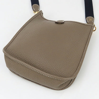 中古 エルメス 斜め掛け ショルダーバッグ レディース ブランド HERMES エブリンTPM グレー バッグ USDHE95148011