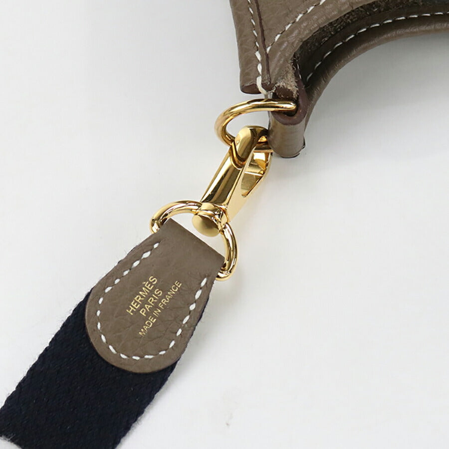 中古 エルメス 斜め掛け ショルダーバッグ レディース ブランド HERMES エブリンTPM グレー バッグ USDHE95148011