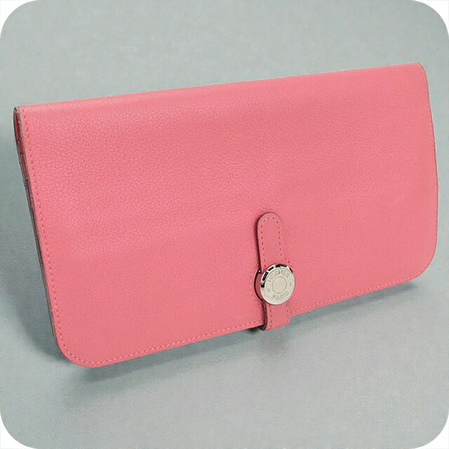 中古 エルメス 長財布ニ折小銭入付き レディース ブランド HERMES