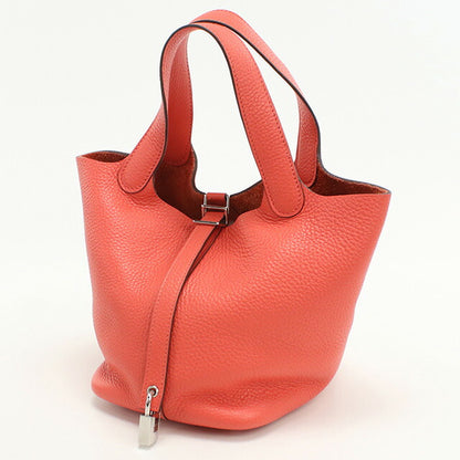 中古 エルメス ハンドバッグ レディース ブランド HERMES ピコタンロックPM レッド バッグ USDHE96192011
