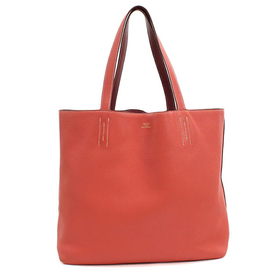 中古 エルメス トートバッグ レディース ブランド HERMES ドゥブルセンス36 ピンク バッグ USDHE96439011