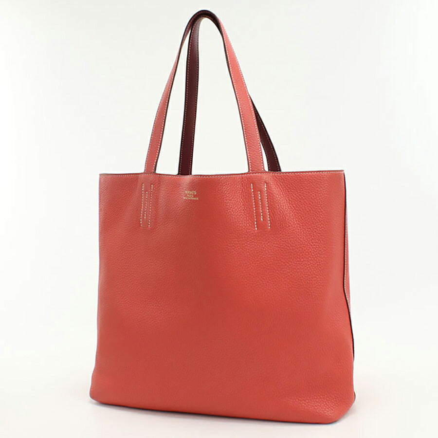 中古 エルメス トートバッグ レディース ブランド HERMES ドゥブルセンス36 ピンク バッグ USDHE96439011