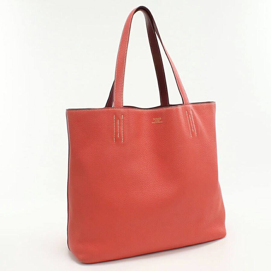 中古 エルメス トートバッグ レディース ブランド HERMES ドゥブルセンス36 ピンク バッグ USDHE96439011