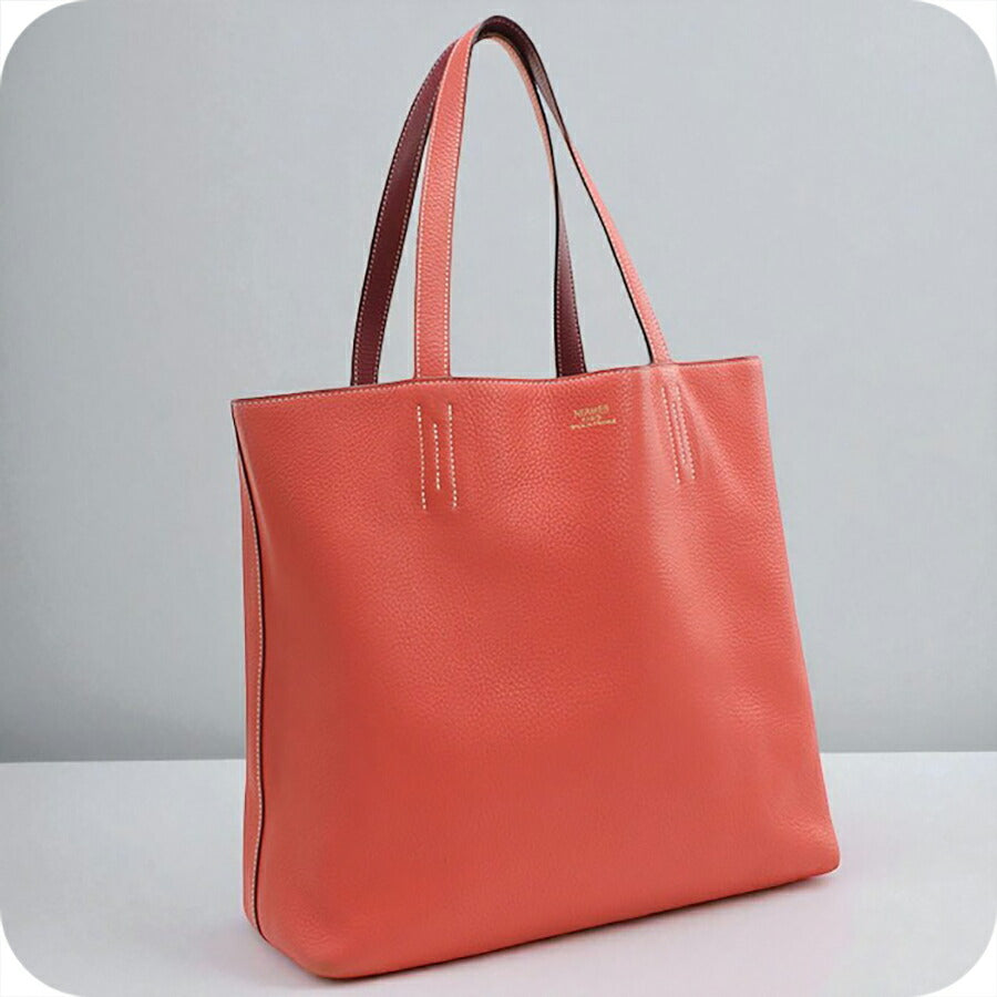 中古 エルメス トートバッグ レディース ブランド HERMES ドゥブルセンス36 ピンク バッグ USDHE96439011