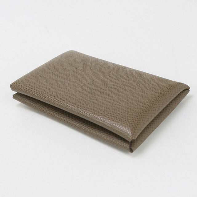 中古 エルメス 小銭入れ ユニセックス ブランド HERMES カルヴィ グレー 財布 USDHE96719011