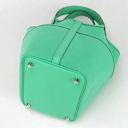 中古 エルメス ハンドバッグ レディース ブランド HERMES ピコタンロックPM カーゴ グリーン バッグ USDHE97667011