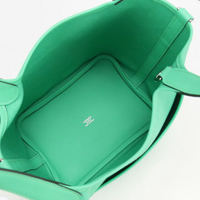 中古 エルメス ハンドバッグ レディース ブランド HERMES ピコタンロックPM カーゴ グリーン バッグ USDHE97667011