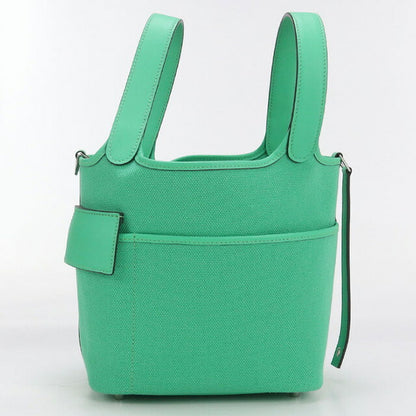 中古 エルメス ハンドバッグ レディース ブランド HERMES ピコタンロックPM カーゴ グリーン バッグ USDHE97667011