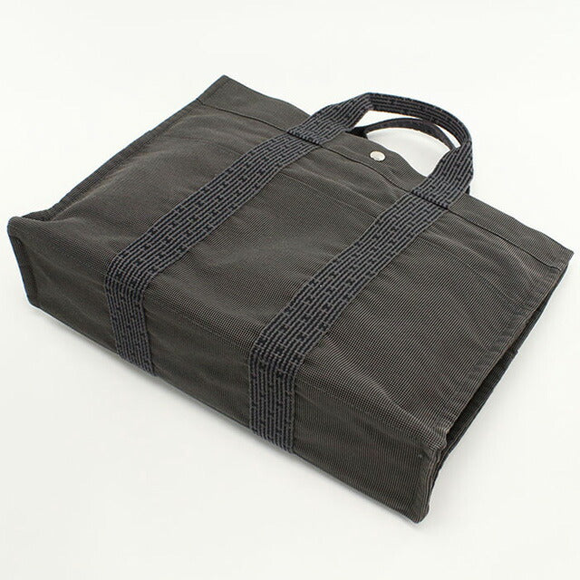 中古 エルメス トートバッグ ユニセックス ブランド HERMES エールライントートMM グレー バッグ USDHE97735011