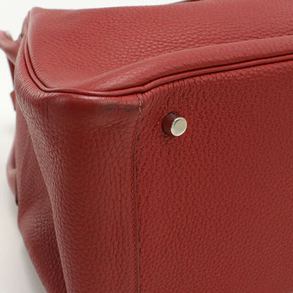 中古 エルメス ハンドバッグ レディース ブランド HERMES リンディ34 レッド バッグ USDHE98494011