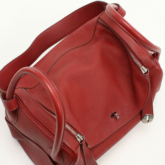 中古 エルメス ハンドバッグ レディース ブランド HERMES リンディ34 レッド バッグ USDHE98494011