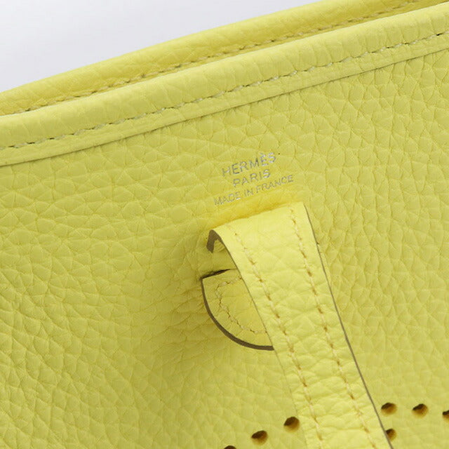 中古 エルメス ショルダーバッグ レディース ブランド HERMES エブリンTPM イエロー バッグ USDHE98715011
