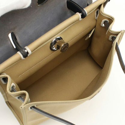二手 Hermes 手提包 女士品牌 HERMES Ale Bag Zip PM 米色包 USDHE98934011