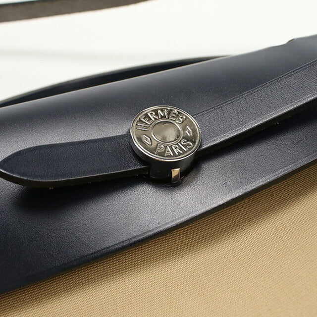 二手 Hermes 手提包 女士品牌 HERMES Ale Bag Zip PM 米色包 USDHE98934011