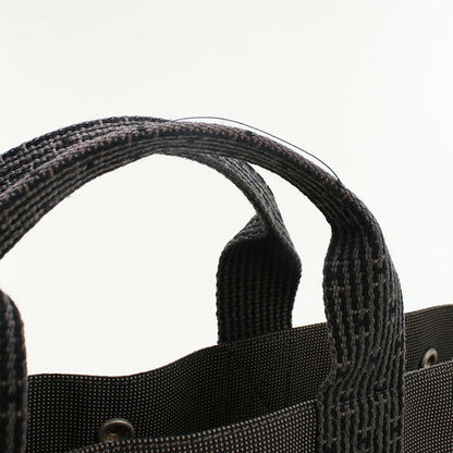 二手 Hermes 托特包 男女通用品牌 HERMES Aerline Tote MM 灰色包 USDHE99372011