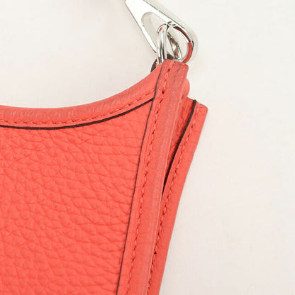 二手 Hermes 斜挎单肩包 女士品牌 HERMES Evelyn TPM 粉色包 USDHE99534011