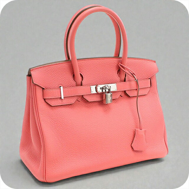 Used Hermes Handbag Ladies Brand HERMES Birkin 30 Pink Bag USDHE99537011