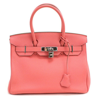 Used Hermes Handbag Ladies Brand HERMES Birkin 30 Pink Bag USDHE99537011