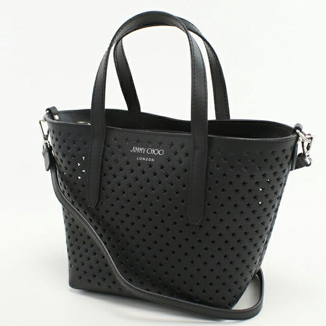 JIMMYCHOO 2wayボーリングバッグ　黒ブラック　スエードレザー　JC ◇JIMMYCHOO 2wayボーリングバッグ黒ブラックスエードレザーJC