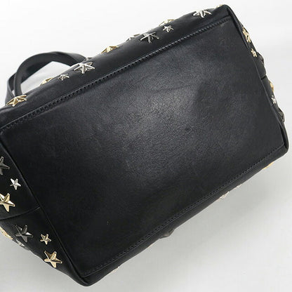 中古 ジミーチュウ トートバッグ レディース ブランド JIMMY CHOO SOFIA-S LTR173 レザー ブラック バッグ USDJI107689011