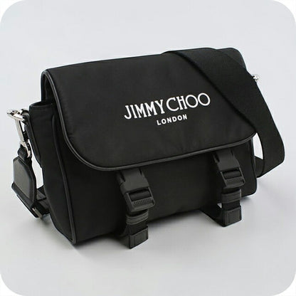 中古 ジミーチュウ 斜め掛け ショルダーバッグ ユニセックス ブランド JIMMY CHOO ブラック バッグ USDJI108267011