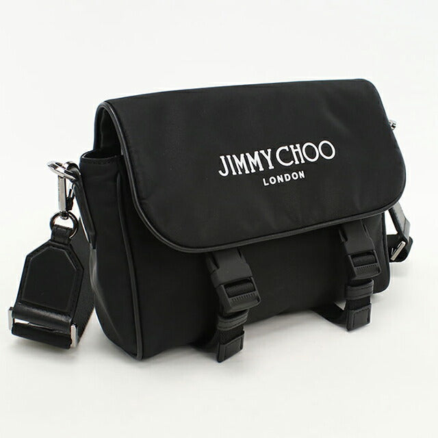 中古 ジミーチュウ 斜め掛け ショルダーバッグ ユニセックス ブランド JIMMY CHOO ブラック バッグ USDJI108267011